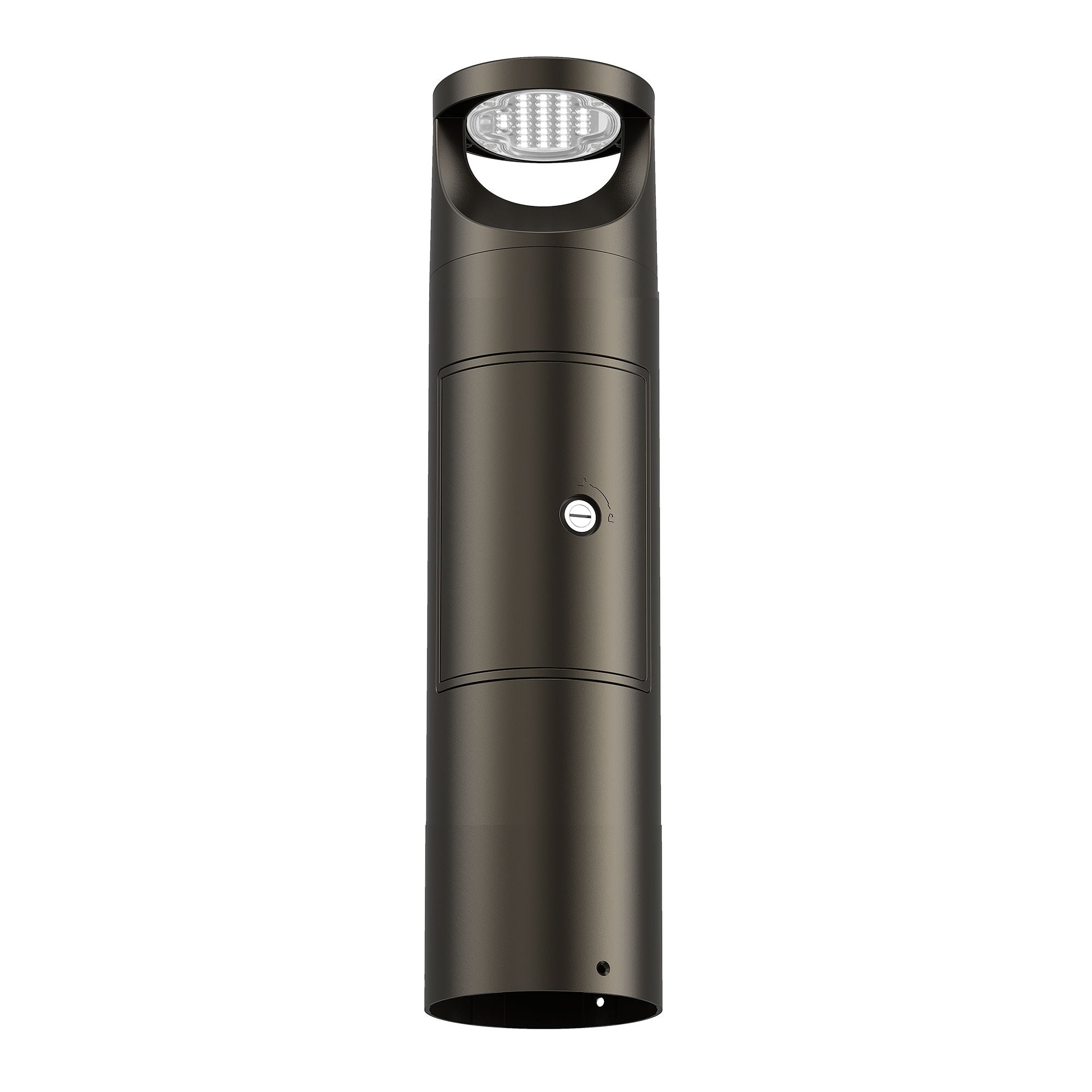 Westgate BOL-G4-SHAFT-23-GFCI-BR G4 Bollard Shaft 23 Inch With Gfci Outlet Compartment - Bronze