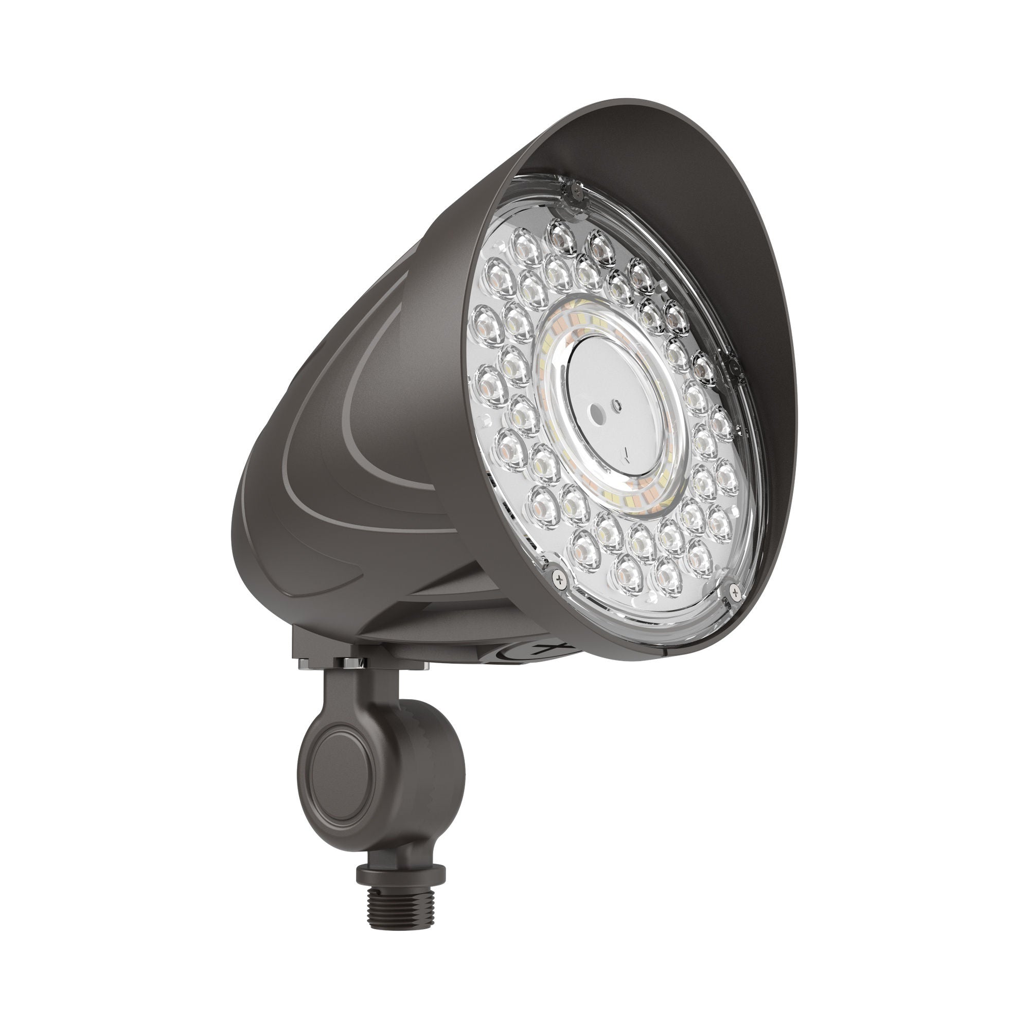 Westgate FLD4X-25W-MCTPB-D-BR Bronze X-GEN LED Bullet Flood Light, Selectable Power CCT and Beam Angle - Bronze