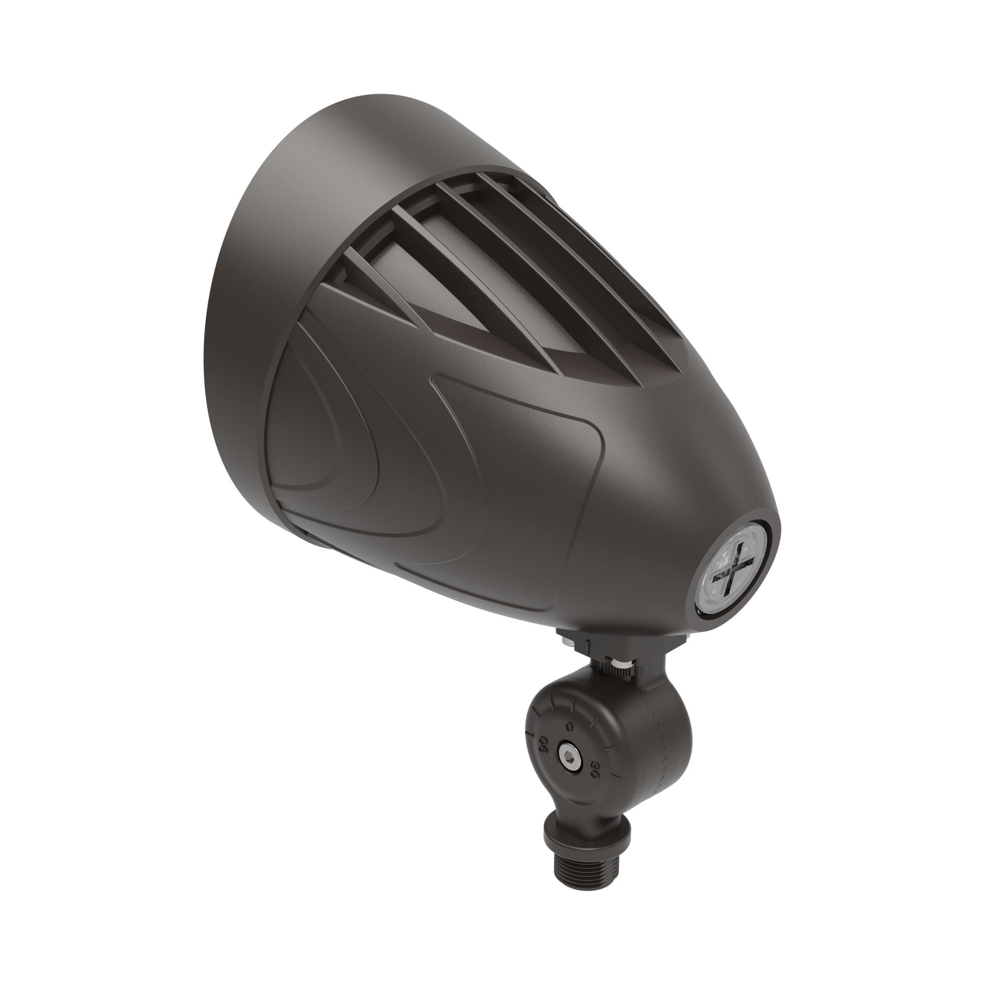 Westgate FLD4X-25W-MCTPB-D-BR Bronze X-GEN LED Bullet Flood Light, Selectable Power CCT and Beam Angle - Bronze