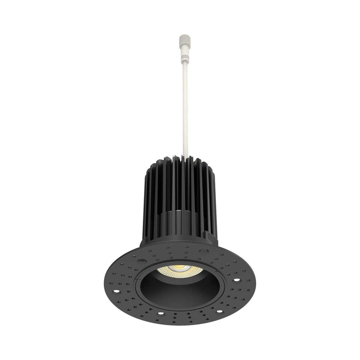 Westgate RD3TL-MCT5-BK 3" Round Trimless Recessed Downlight, 15W, 5CCT Selectable, 1,000 Lumens, 90 CRI - Black Finish