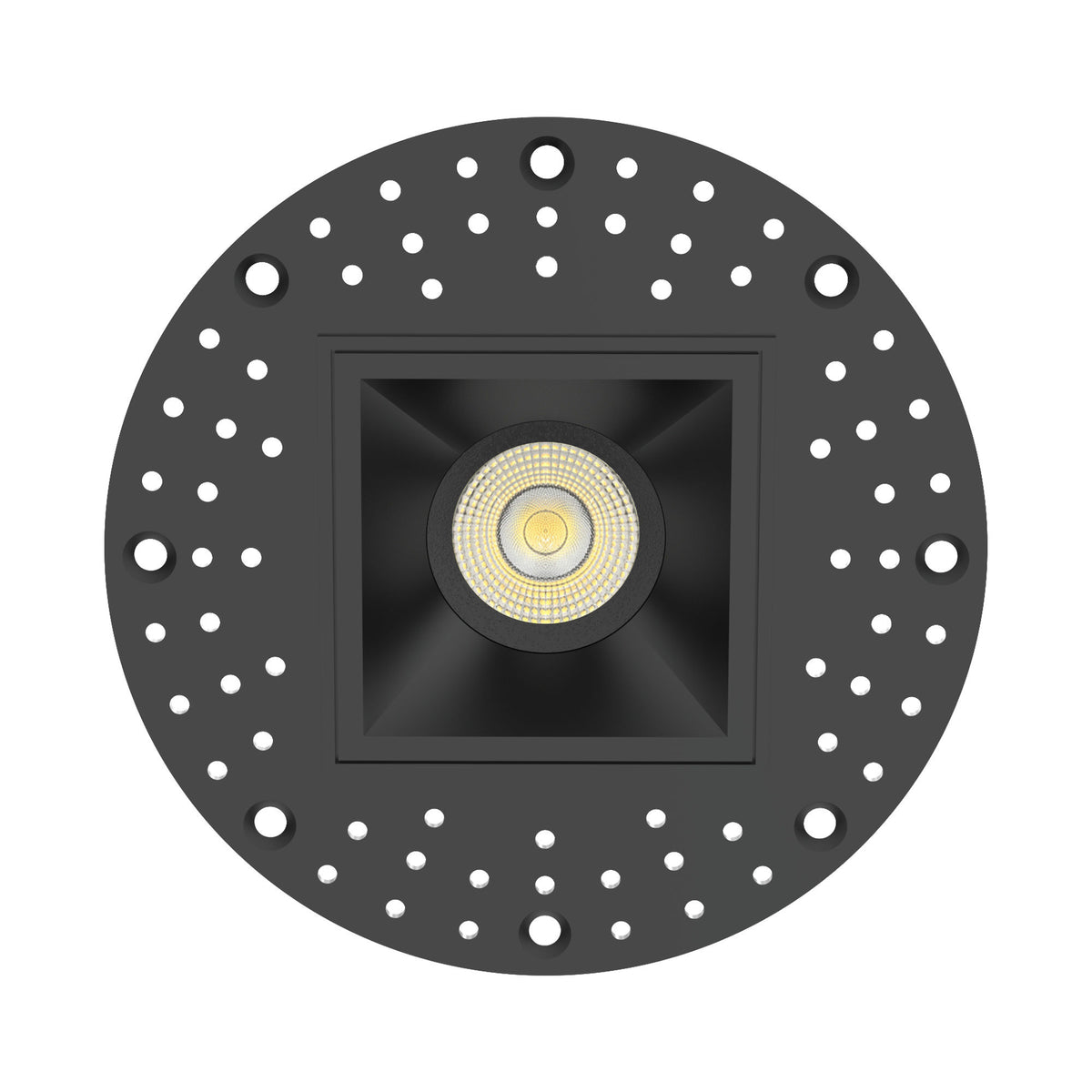 Westgate RDS2TL-MCT5-BK 2" Square Trimless Recessed Downlight, 9W, 5CCT Selectable, 600 Lumens, 90 CRI - Black Finish