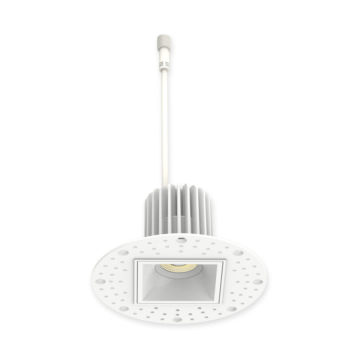 Westgate RDS2TL-MCT5 2" Square Trimless Recessed Downlight, 9W, 5CCT Selectable, 600 Lumens, 90 CRI - White Finish