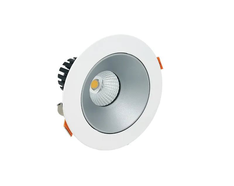 Westgate LRD-10W-30K-4WTR-HZ LED Architectural Winged Recessed Light 4" Open Trim - Matte Silver