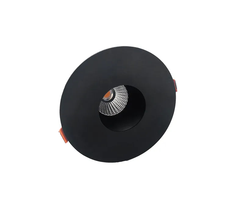 Westgate LRD-7W-40K-4WTRPH-BK LED Architectural Winged Recessed Light 4" Pin Hole Trim - Black
