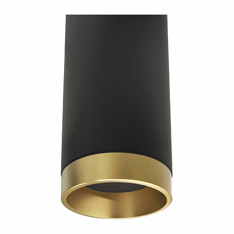 Westgate CMC2-HCDK-BK 2" Architectural Ceiling & Suspended Cylinder Diffuser Kit - Black