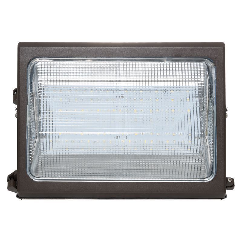 Westgate WMX-MD-20-50W-50K Traditional LED Multi-Power Non-Cutoff Wall Pack, Glass Lens - Bronze