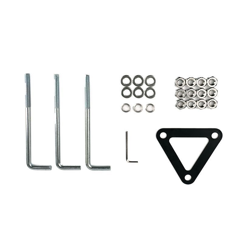 Westgate BOL-G2-ABK-R G2 Bollard Replacement Anchor Bolts & Mounting Plate