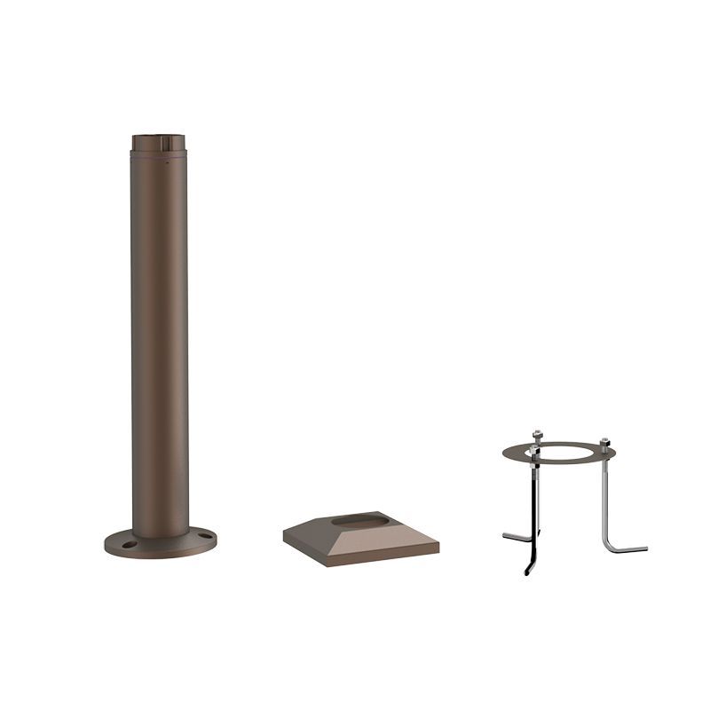 Westgate BPS-BASE-2FT Bollard Pole System 2' Base - Bronze