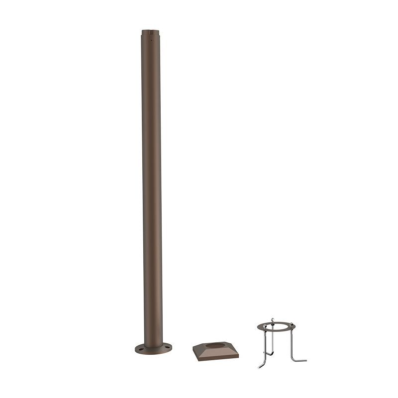 Westgate BPS-BASE-5FT Bollard Pole System 5' Base - Bronze