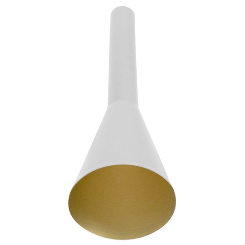 Westgate CMC2-DCR-WG 2" Architectural Ceiling & Suspended Cylinder Replacement Lens Cap - White/Gold