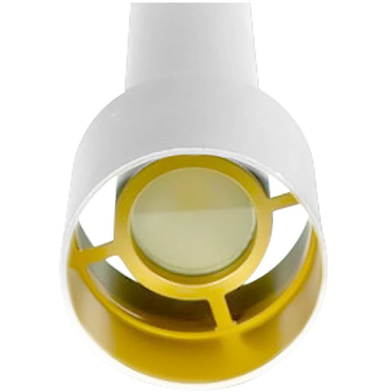 Westgate CMC2-DS-WG 2" Architectural Ceiling & Suspended Cylinder Replacement Lens Cap - White/Gold