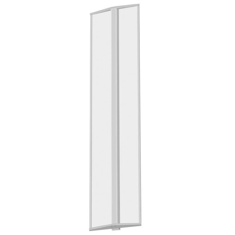 Westgate CWS-48-MCTP 48" Commercial/Waiting Room Indoor Wall Sconce and Suspended Light - White