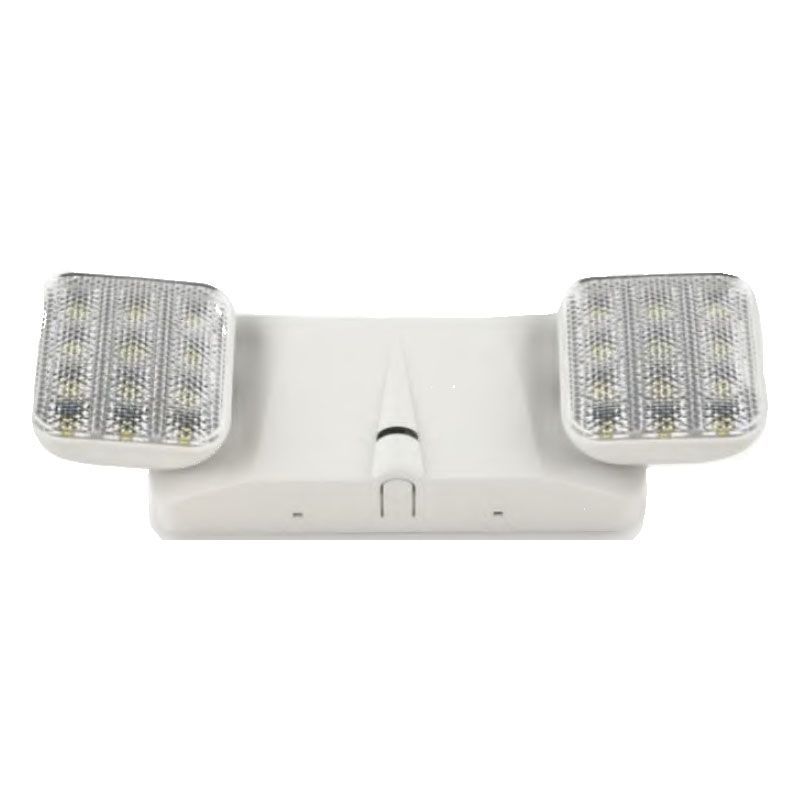 Westgate EL-1D LED 2-Head Designer Emergency Light - White