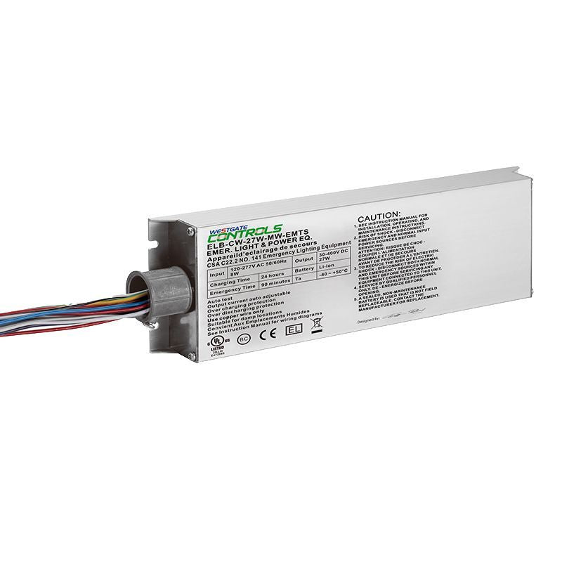 Westgate ELB-CW-27W-MW Cold-weather LED Emergency Backup 27W Multi-voltage Internal