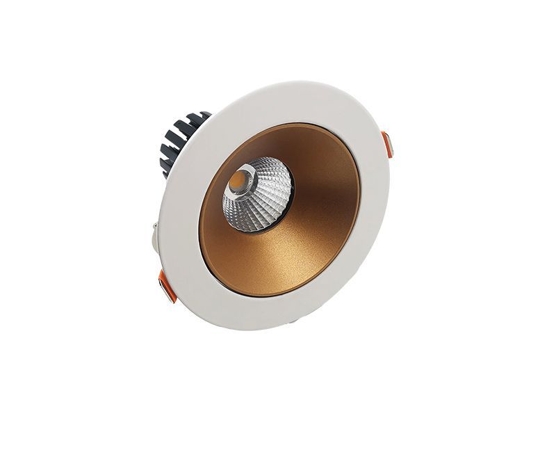 Westgate LRD-10W-30K-4WTR-MG LED Architectural Winged Recessed Light 4" Open Trim - Matte Gold