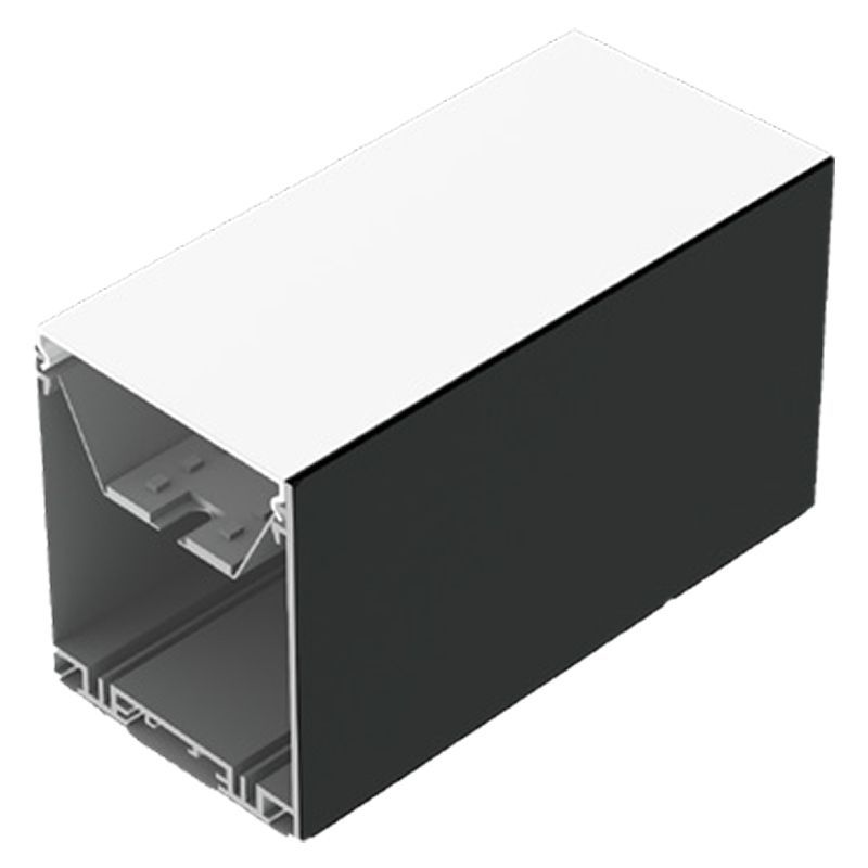 Westgate SCX-6IN-MCT4-BK 6" Black Corner Fixture Module - Black