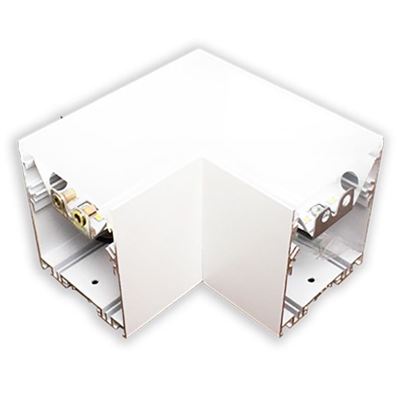 Westgate SCX-L-MCT4 LED L-Shape 2-3/4" Superior Architectural Seamless Linear Corner Fixture - White