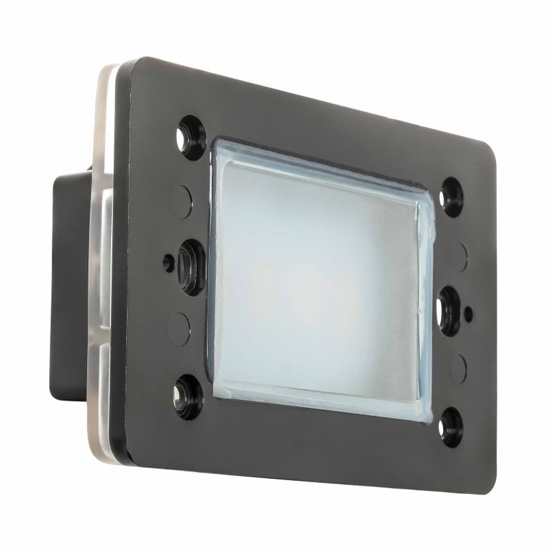 Westgate SLE-12V-30K Single-Gang LED Step Light Engine - Black