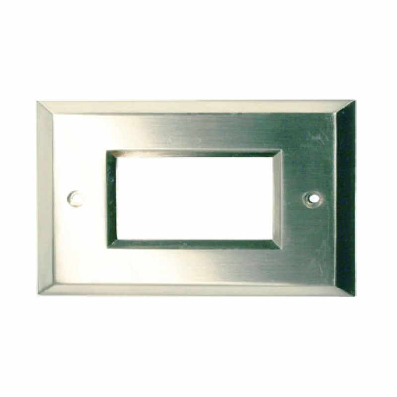 Westgate SLT-F-BN Flat Single-Gang LED Step Light Engine - Brushed Nickel