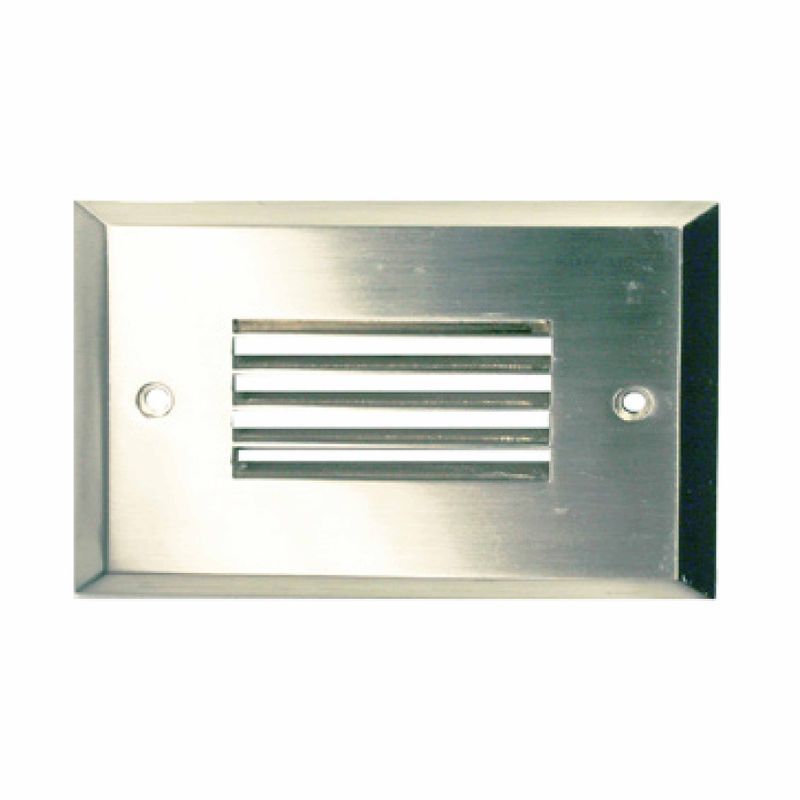 Westgate SLT-LH-BN Louver Horizontal Single-Gang LED Step Light Engine - Brushed Nickel