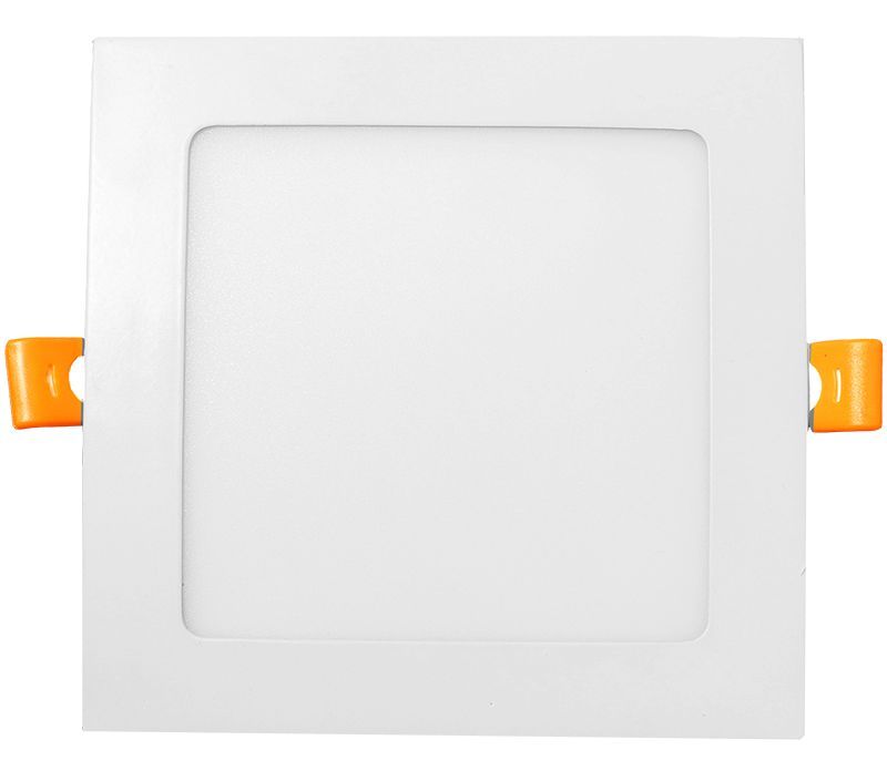 6" Square Multi-Color Temperature LED 5CCT Ultra Slim Recessed Light - White