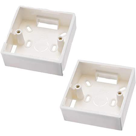Westgate ULR-T86-JB PVC Junction Box For Wall-Mount RGB Controllers - White