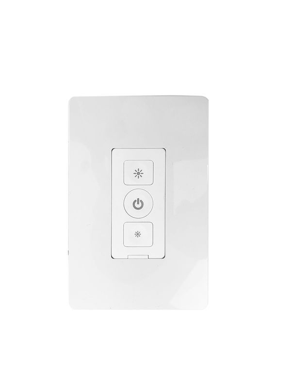 Westgate Smart Push Button Wall Switch With Bluetooth + Wall Plate - white