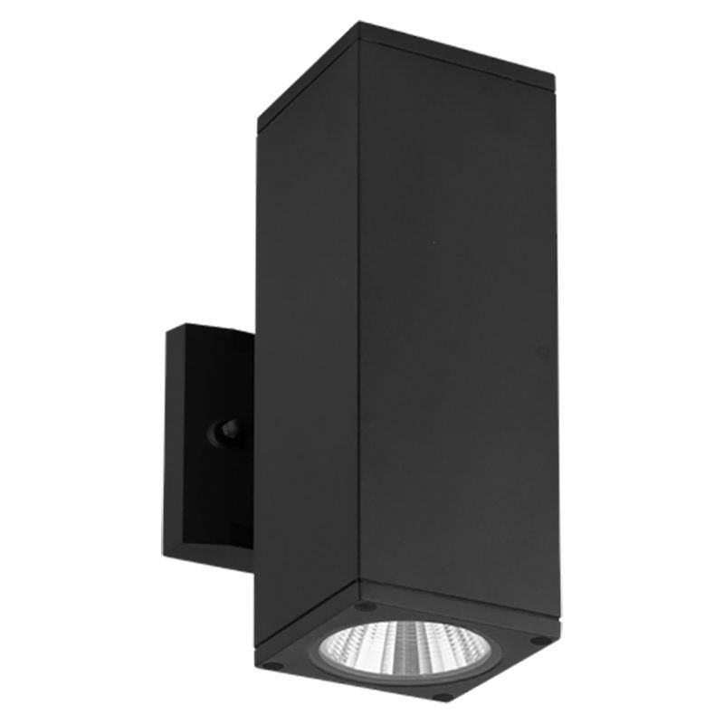 Westgate WMCS-UDL-RGBW-BK 4" RGBW LED Outdoor Square Cylinder Light - Black
