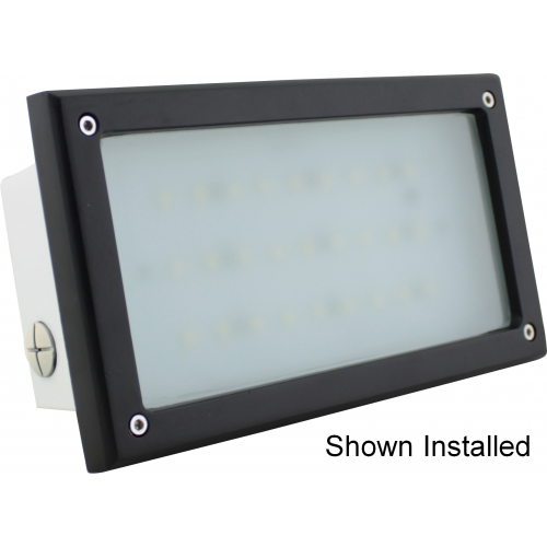 Orbit S710C-BK Step Light Face Plate - Black