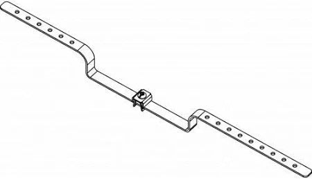 BH-2 Electric Box Offset Bar Hanger 1-½” with Clip