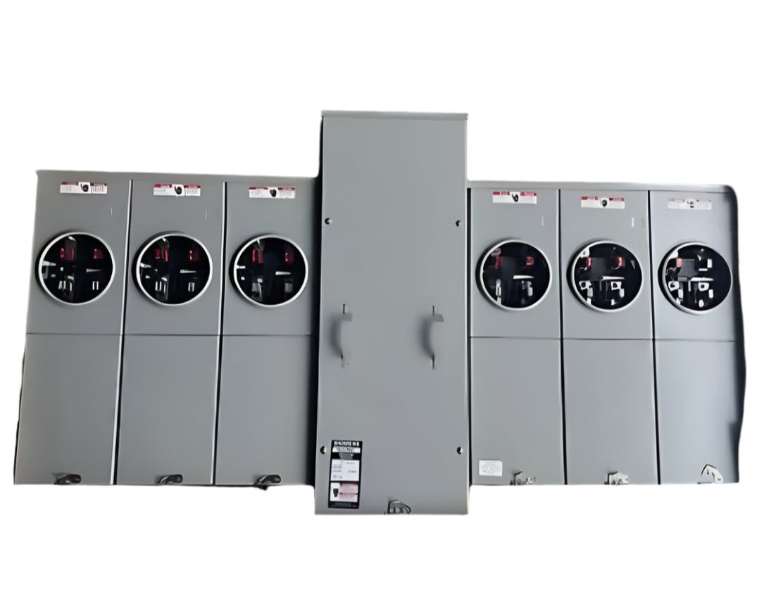 Siemens WEPK6611 Uni - PAK 6 - Gang 600 - Amp Ring Style Multi - Family Metering System - Sonic Electric