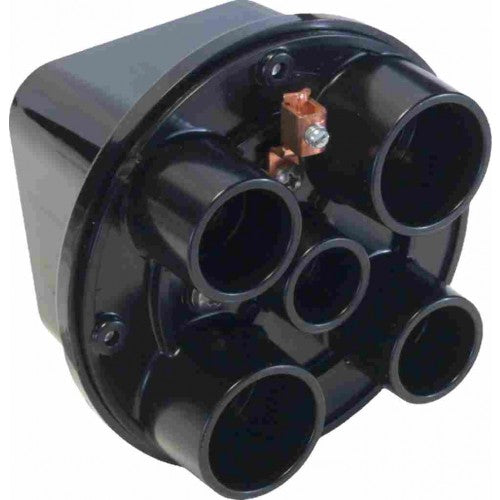 Orbit SJB100-5 Lexan Swim Pool Box 1/2 & 3/4 & 1 Hubs - Black