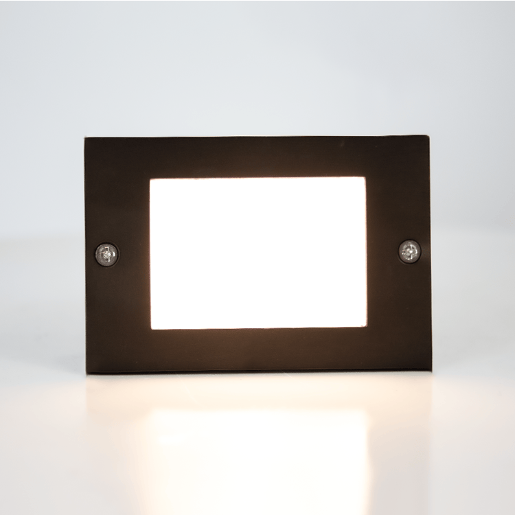 ABBA Lighting STB15-NB Brass Step Light, G4 12V LED Compatible, Heavy-Duty Cast Brass, IP65 - Natural Brass Finish