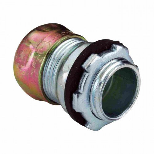 Orbit OF7609-W EMT Compact Connector 3-1/2" Rain Tight - Steel