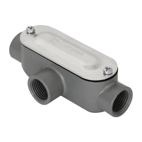 Orbit T-50AS Type T Aluminum Threaded Conduit Body 1/2" Stamped Aluminum Cover Gasket
