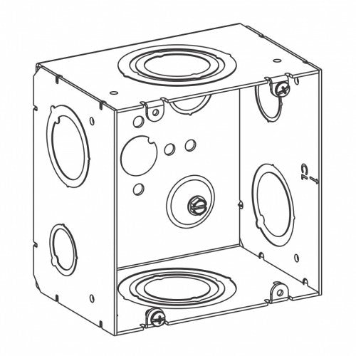 Orbit B-T5B True 5" Square Box - Blue