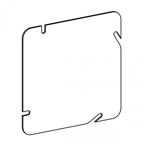 Orbit B-T5C True 5" Blank Cover - Blue