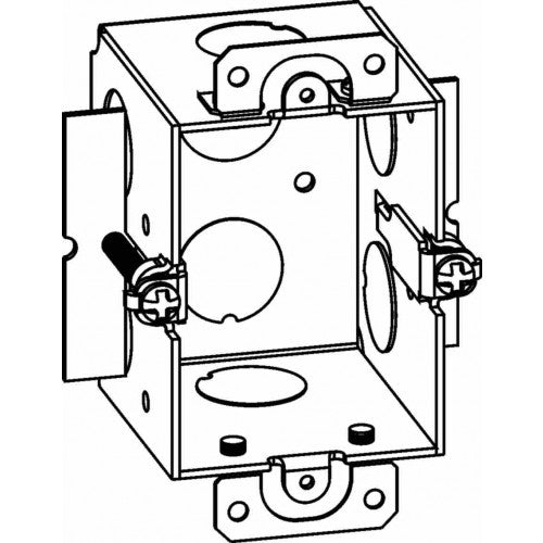 Orbit TGW Wide Tigergrip Old-Work Box 2-1/2" Deep - Galvanized