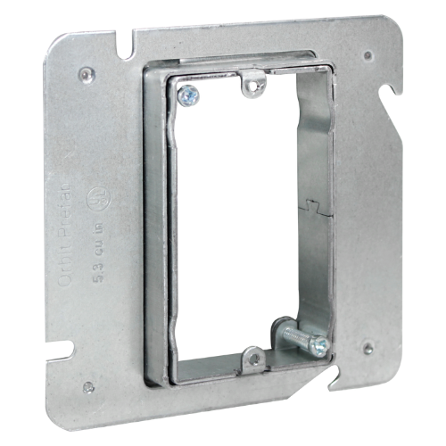 Orbit 5AR1G-34 1-Gang 5 Square Adjustable Ring, 3/4" To 1-1/2" Deep