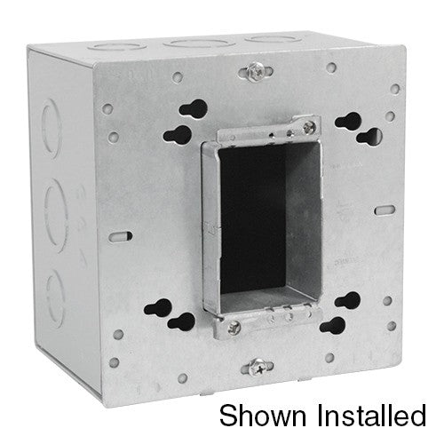 Orbit WBAR1G 1-Gang Wall Bracket With Adjustable Ring - Galvanized