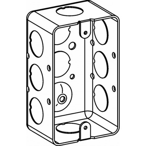 Orbit WDHB-1-50 Utility Box 2-1/2" X4-1/8" X1-7/8" - Galvanized