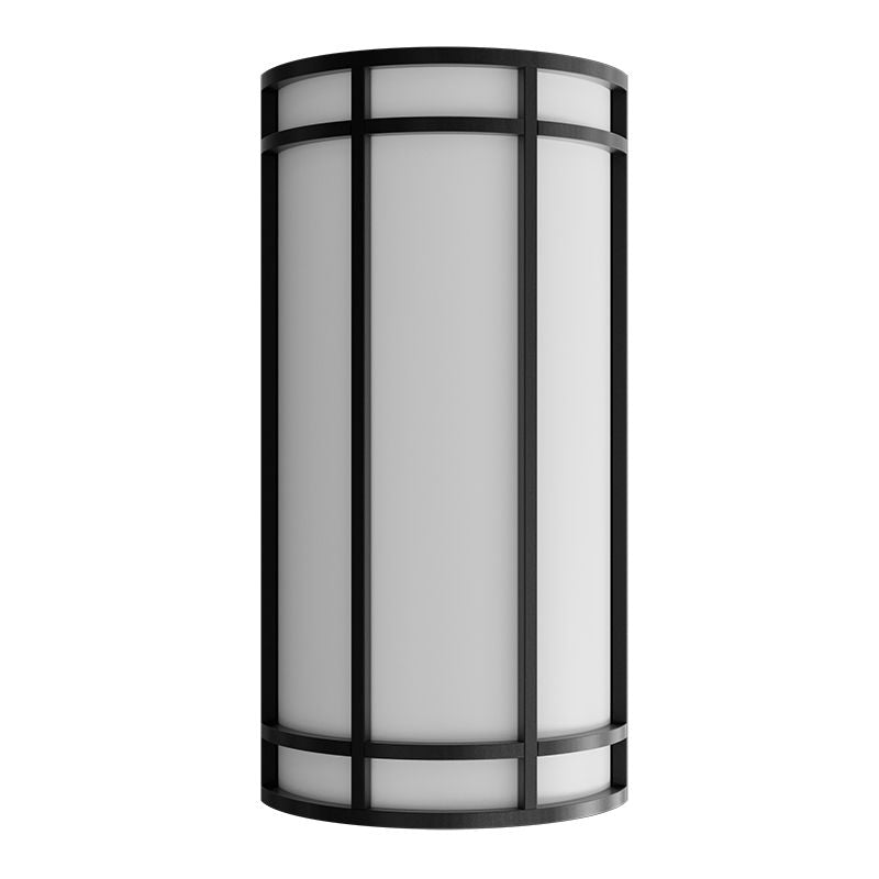 Westgate 18" Outdoor/Indoor LED Decorative Wall Sconce, 25W, 5000K, Led Commercial Lighting - Black - Sonic Electric