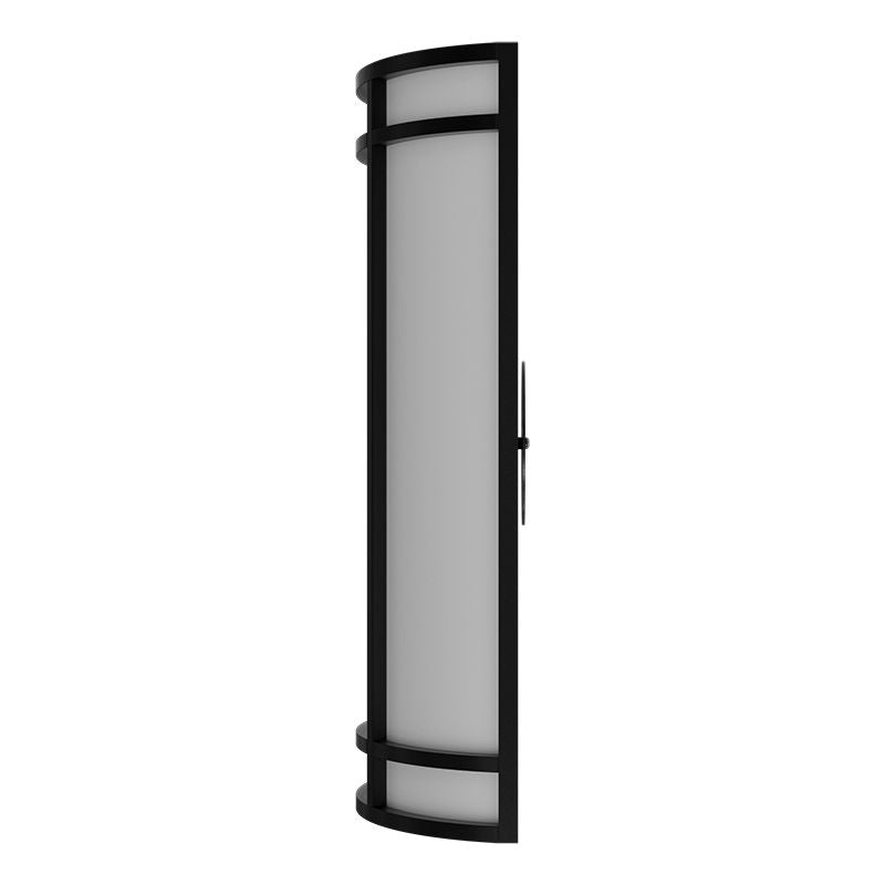 Westgate 18" Outdoor/Indoor LED Decorative Wall Sconce, 25W, 5000K, Led Commercial Lighting - Black - Sonic Electric