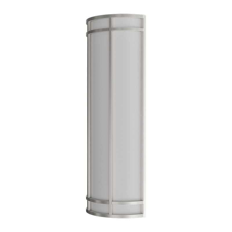 Westgate 24" Outdoor/Indoor LED Decorative Wall Sconce, 30W, 5000K, Led Commercial Lighting - Silver - Sonic Electric