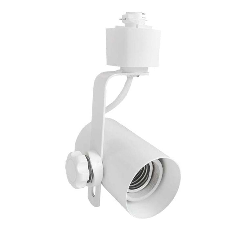 Westgate 3.5In Modern Par - Lamp Track Head 120V 3 - Wire, White Led Retrofit Trim and Disk - White - Sonic Electric