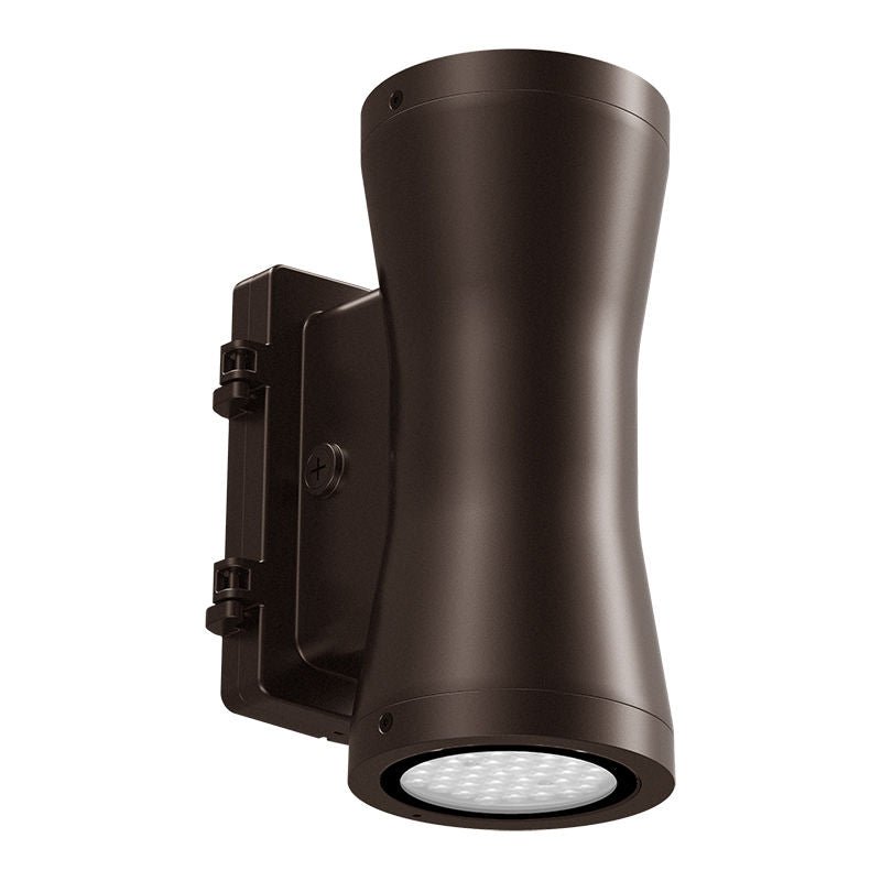 Westgate Architechtural 7in Up - down Cyl, 60W, 5000K, Led Outdoor Light - Bronze - Sonic Electric
