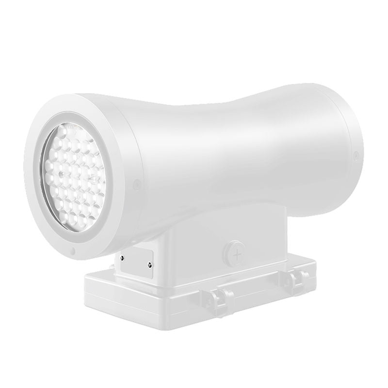 Westgate Architechtural 7in Up - down Cyl, 60W, 5000K, Led Outdoor Light - White - Sonic Electric