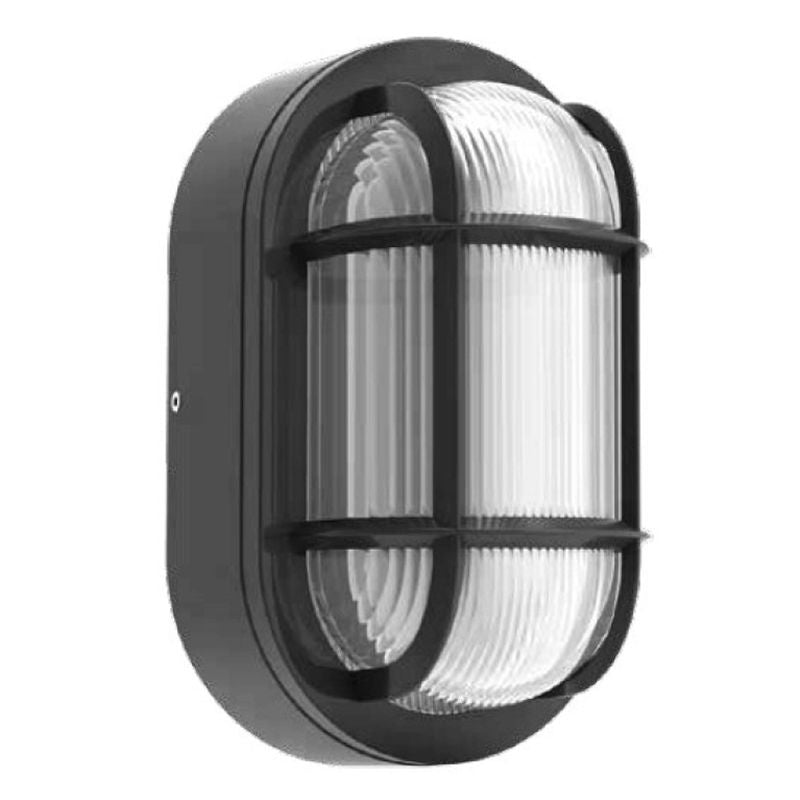 Westgate BKH - 10W - MCTP - BK - P Traditional Bulkheads, Power & CCT Selectable with Photocell, 6W/8W/10W, 30K/40K/50K - Black - Sonic Electric