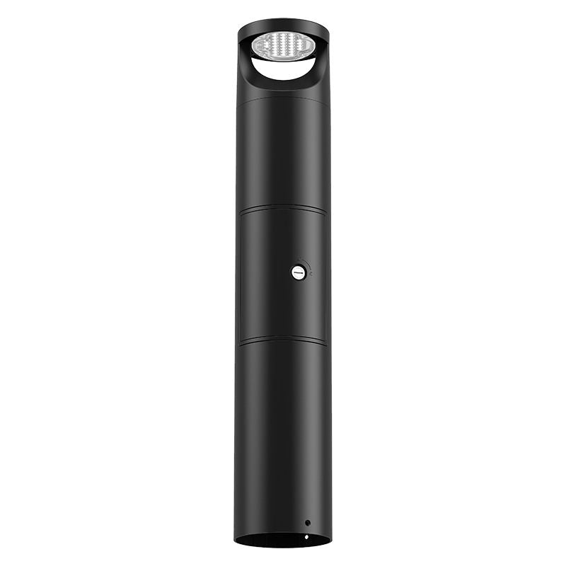 Westgate BOL - G4 - SHAFT - 30 - GFCI - BK Black G4 Bollard Shaft 30" with GFCI Outlet Compartment - Black - Sonic Electric