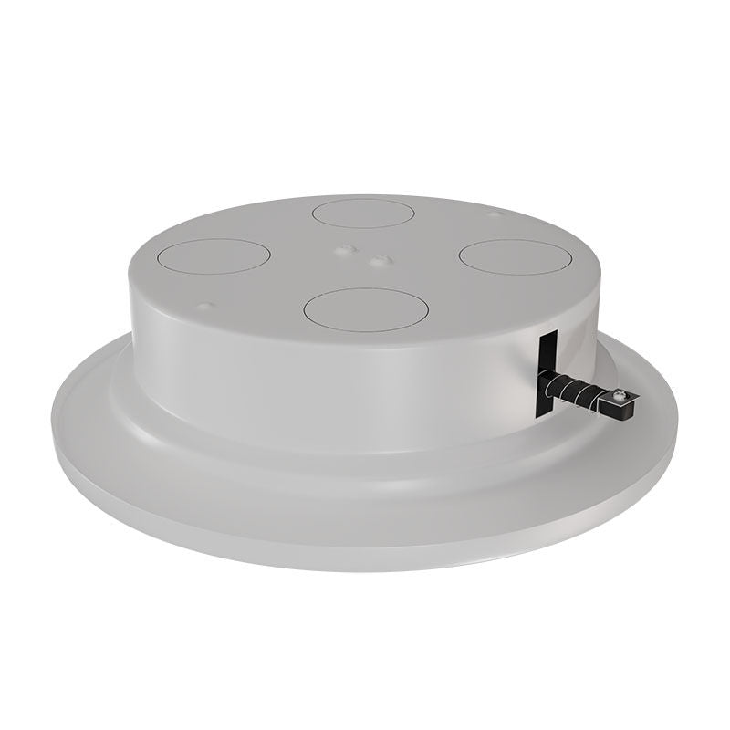 Westgate CMC - OWCC - WH 5in Old - work Recessed Ceiling Canopy With Junction Box for Cmc Cylinders, White - Sonic Electric